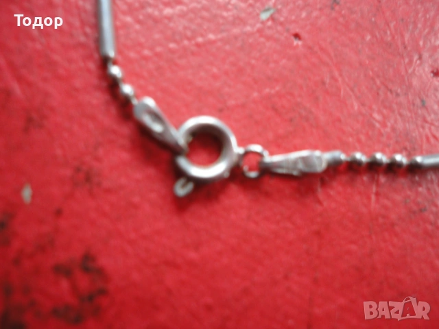 Италианска сребърна гривна 925, снимка 3 - Гривни - 54080437