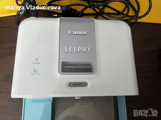 Цветен принтер Canon Selphy CP510, снимка 2 - Принтери, копири, скенери - 46830759