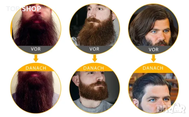 Преса за изправяне и стилизиране на брада и коса Axceed Beard, снимка 4 - Преси за коса - 48780613