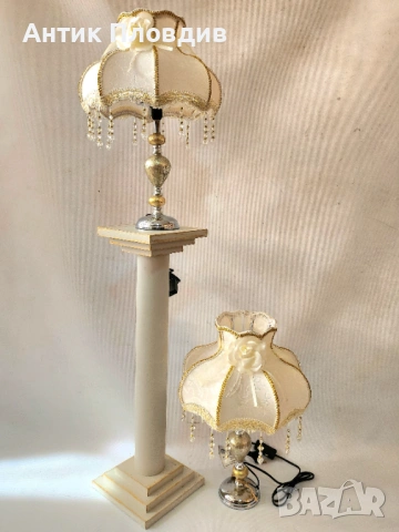 Комплект класически настолни лампи, снимка 2 - Настолни лампи - 53655446