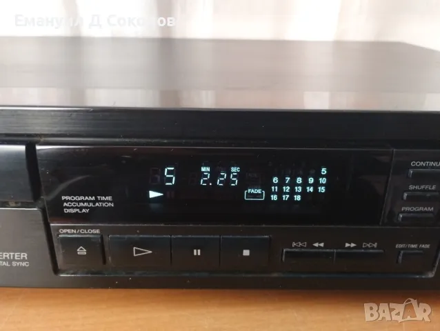 CD player Sony CDP-195, снимка 3 - Аудиосистеми - 49379317