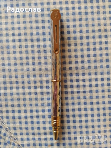 стара химикалка с ножче  2в1, снимка 2 - Ученически пособия, канцеларски материали - 53903645