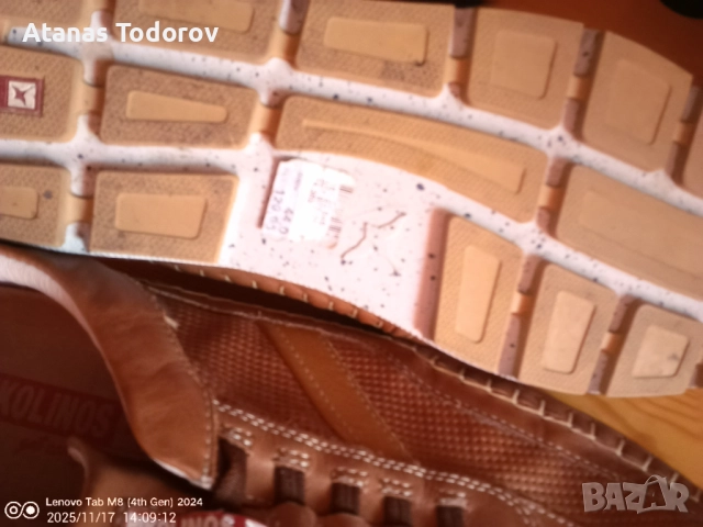 Обувки PIKOLINOS,44 номер,естествена кожа.Тези обувки са висш пилотаж в мъжката мода!, снимка 4 - Ежедневни обувки - 52442383