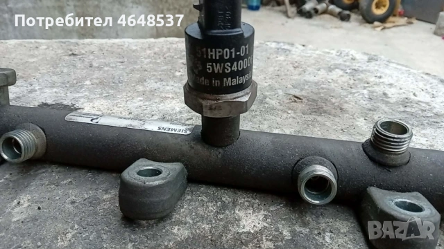 Горивна рейка за Пежо 307 SW 2000 дизел 90к.с 2003г , снимка 3 - Части - 54249632