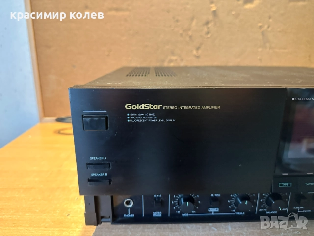 усилвател "GOLDSTAR GSA-9320", снимка 3 - Ресийвъри, усилватели, смесителни пултове - 52679146