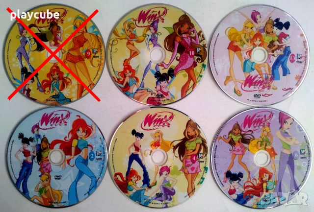 Клуб Уинкс - Winx Club на DVD - Анимация, снимка 2 - Анимации - 44960268