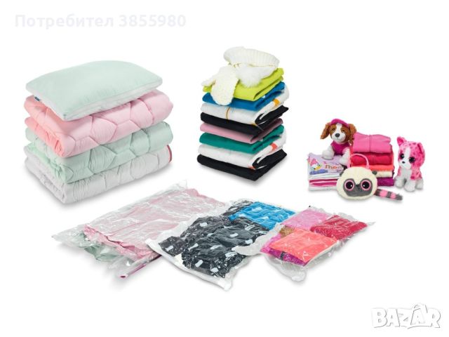 Вакуумиращи пликове за съхранение на дрехи и аксесоари, снимка 3 - Други стоки за дома - 45893143