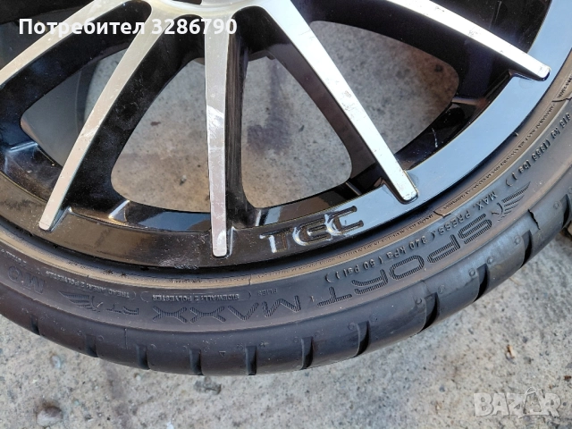 джанти 5х115мм 19 цола за опел TEC-германия, снимка 5 - Гуми и джанти - 52151374