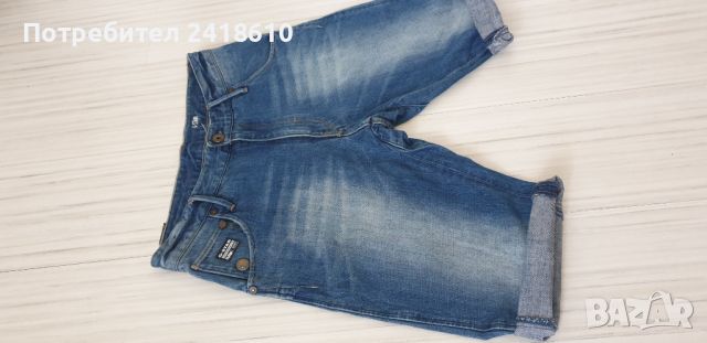 G - Star Arc Loose Short Jeans Mens Size 32 ОРИГИНАЛ! Мъжки Къси Дънкови Панталони!, снимка 10 - Къси панталони - 46448005
