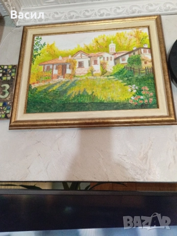 Арт картини масло, светещи камъчета,речни и морски и, снимка 2 - Картини - 52343038