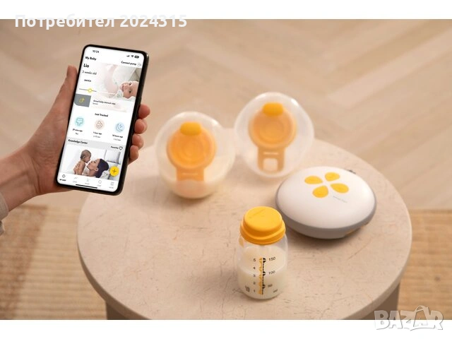 ЧИСТО НОВА - Двойна електрическа двуфазна помпа за кърма Swing Maxi Hands-Free - Medela, снимка 2 - Помпи за кърма - 54292783
