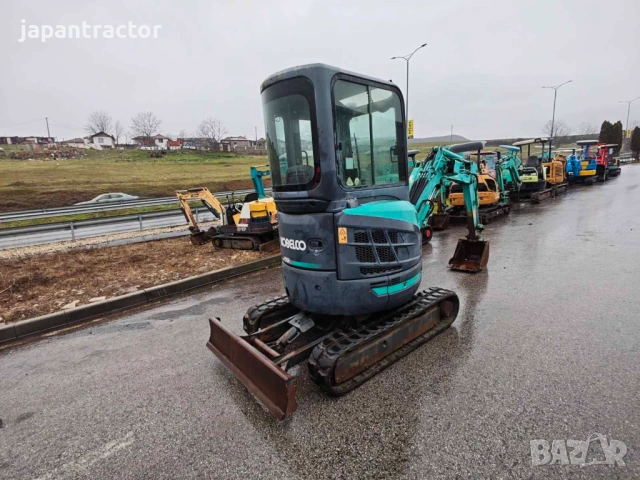 Багер Kobelco НОВ ВНОС 2.5 ТОНА, Кабина, Джойстици, снимка 4 - Индустриална техника - 53268244