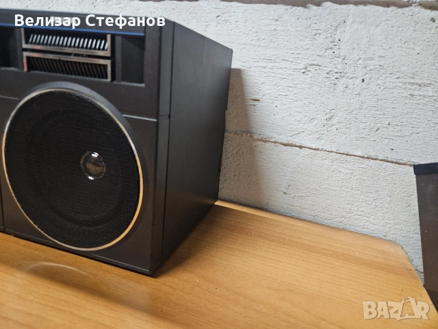 📻 Philips CD555 – Ретро касетофон с радио и CD плейър, снимка 2 - Радиокасетофони, транзистори - 53599291