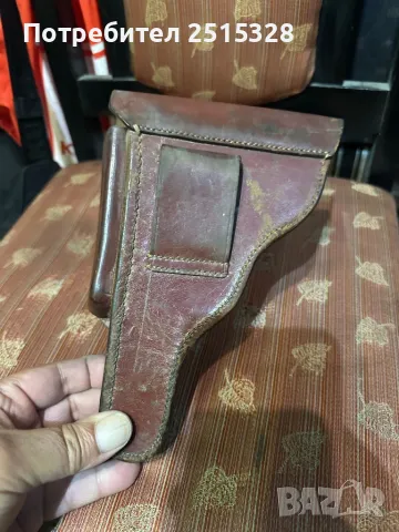 стар кобур за пистолет, снимка 3 - Други ценни предмети - 50428385