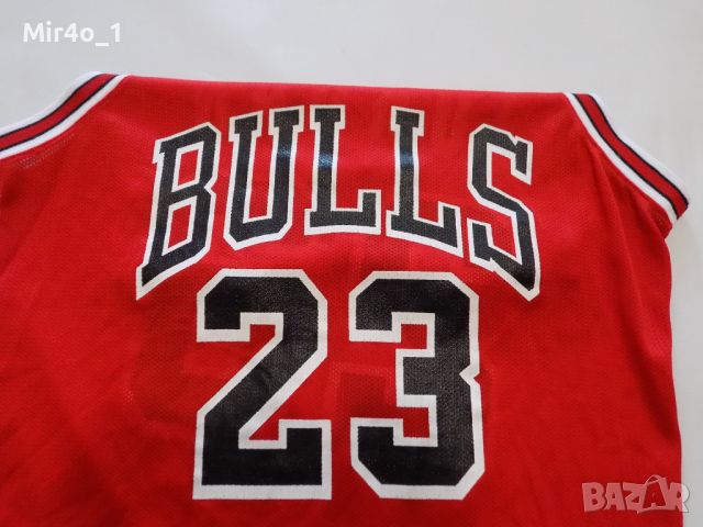 баскетболен потник chicago bulls jordan nba champion vintage екип тениска оригинал спорт S , снимка 3 - Спортни дрехи, екипи - 45845890