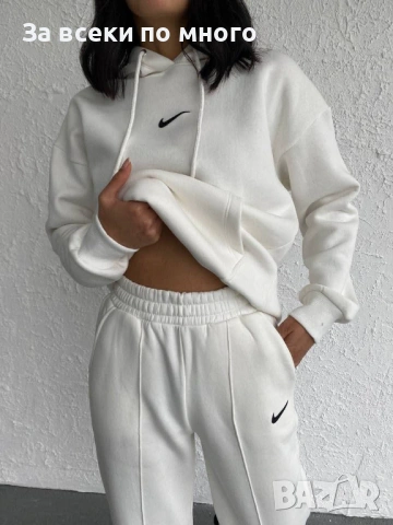 Ватиран Спортен комплект Nike Черно Кафяво Бяло, снимка 3 - Спортни екипи - 53432845