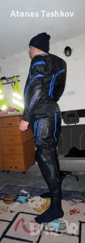 Alpinestars EU60 кожен екип от 2 части, снимка 2 - Спортни дрехи, екипи - 52821193