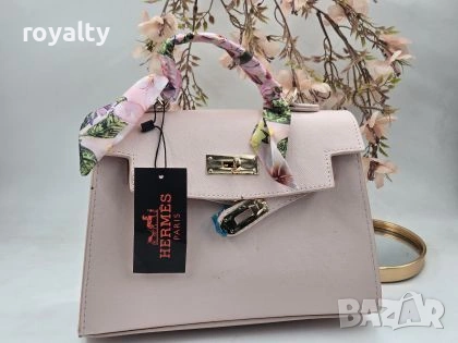 Hermes Нова Кожена Дамска Чанта 