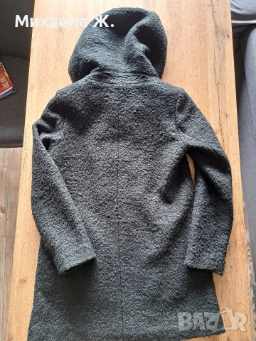 Comma, черно вълнено палто S , снимка 6 - Палта, манта - 52591838