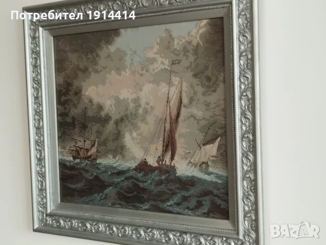 Гоблени по Вилер прецизно ушити по поръчка от специалист с DMC конци, снимка 2 - Гоблени - 50590555