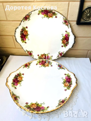 ROYAL ALBERT красиви плата от костен порцелан от Англия