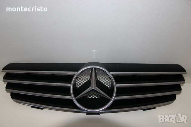 Предна решетка Mercedes CLK C209 A209 (2002-2005г.) A2098800183 / предна емблема Мерцедес CLK, снимка 2 - Части - 45428378