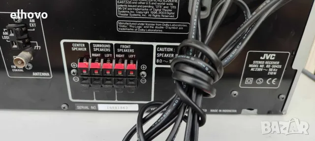 Ресивър JVC RX-5042S #2, снимка 6 - Ресийвъри, усилватели, смесителни пултове - 49737020