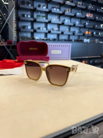 очила с черен обикновен калъф и ув защита gucci , снимка 17 - Слънчеви и диоптрични очила - 50843714