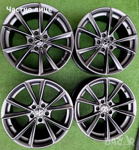 Продавам 4бр 18-ки джанти за Фолксваген Пасат, Тигуан, Шаран, Голф 