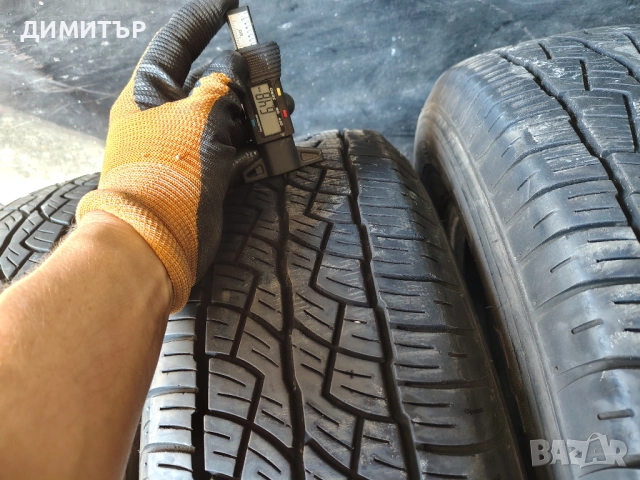 4бр.всесезонни гуми BRIDGESTONE 225 70 16 DOT16 цена за брой, снимка 5 - Гуми и джанти - 52295308