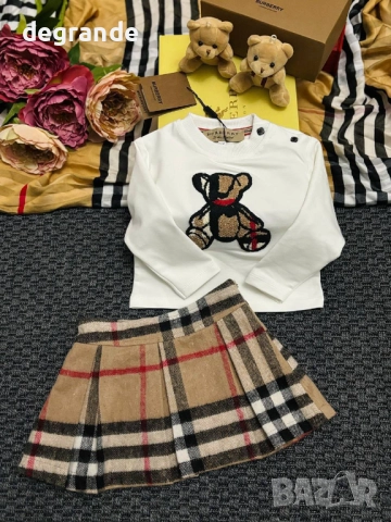 Бебешки комплект Burberry Размер 6-9м