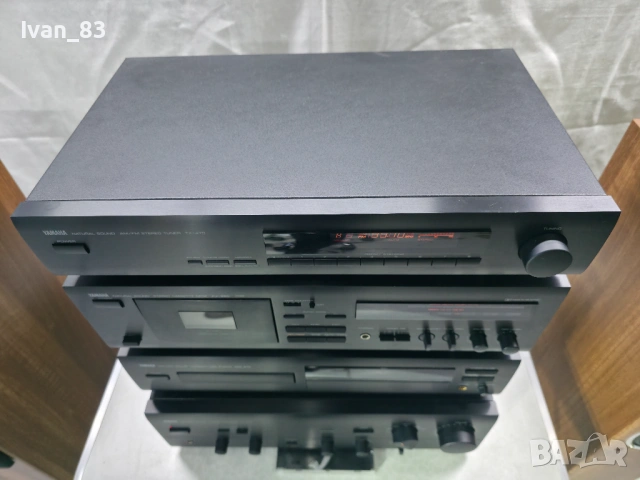 Сет Yamaha усилвател AX 570 дек KX 260 тунер TX 470 и CD X 870 , снимка 5 - Ресийвъри, усилватели, смесителни пултове - 53541041