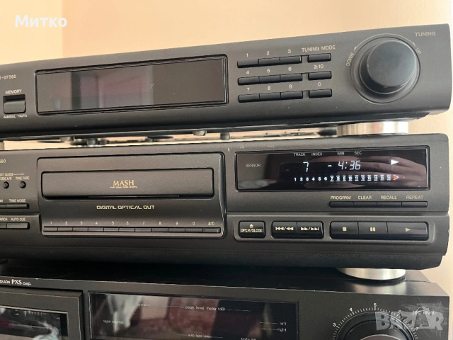 Тунер,дек и CD плеър Technics, снимка 3 - Аудиосистеми - 52866063