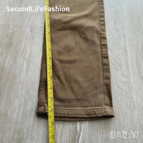 Дамски дънки Billabong размер 30 с ниска талия кафяви, снимка 7 - Дънки - 53107173