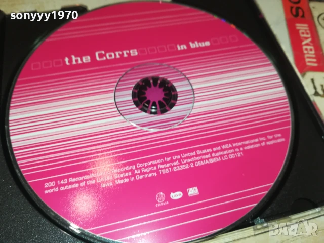 THE CORRS CD 1308251642, снимка 2 - CD дискове - 51355287