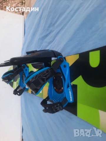 Сноуборд   137см.BURTON PROGRESSION  с автомати. , снимка 4 - Зимни спортове - 53013536