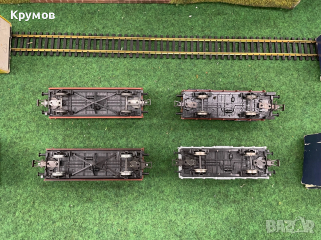 Вагон товарен 2-осен Пико HO 1:87 влак ЖП модел, снимка 3 - Колекции - 52979369