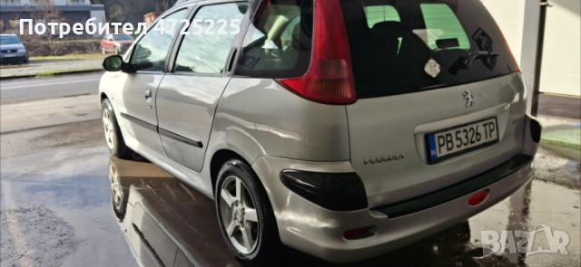 Пежо 206 1.4 бензин 75 коня 8 клапана 2003 г. Peugeot 206 SW, снимка 4 - Автомобили и джипове - 53856142