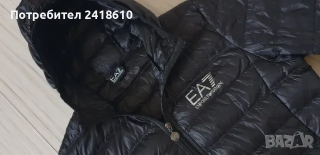 Emporio Armani EA7 Mens Down Jacket Size S НОВО! ОРИГИНАЛ! Мъжко пухено Яке!, снимка 12 - Якета - 47335634