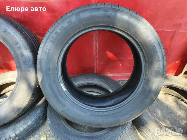 2бр. летни гуми Континентал 225/55R16"95W., снимка 4 - Гуми и джанти - 46938849