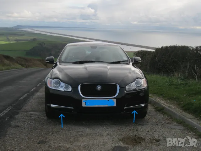 Решетки за броня на Jaguar XF от 2008 до 2012г.  лява+дясна, снимка 1 - Части - 47043027