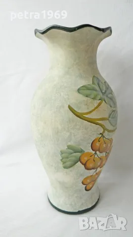 Голяма ваза рустикален стил, снимка 3 - Вази - 49679665