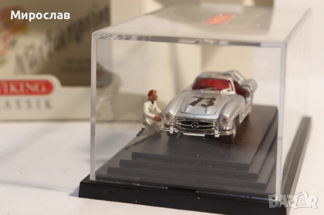 WIKING H0 1/87 MERCEDES BENZ SL РАЛИ МОДЕЛ КОЛИЧКА, снимка 5 - Колекции - 53596494