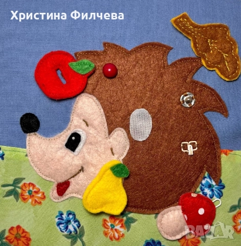 Тиха книжка с животни, снимка 15 - Образователни игри - 35106733