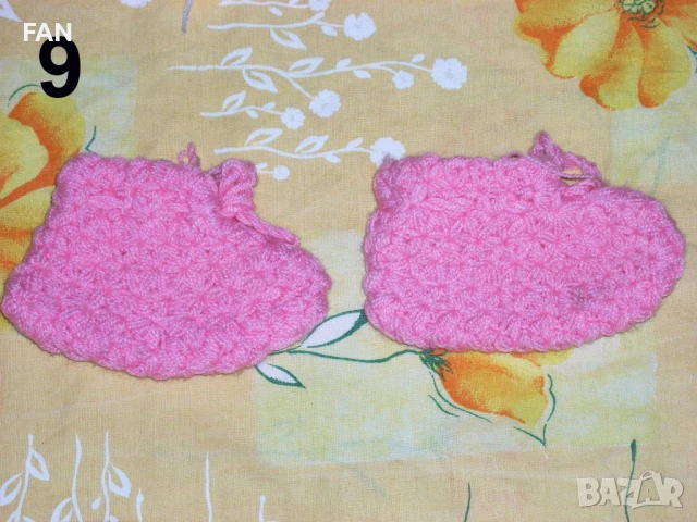 Бебешки плетени вълнени дрехи ръчна изработка, снимка 10 - Комплекти за бебе - 51392210