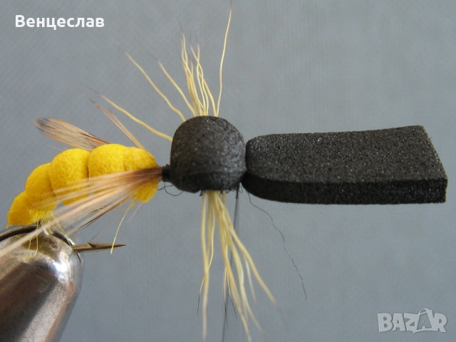 Изкуствени мухи - оса, снимка 10 - Стръв и захранки - 53825906