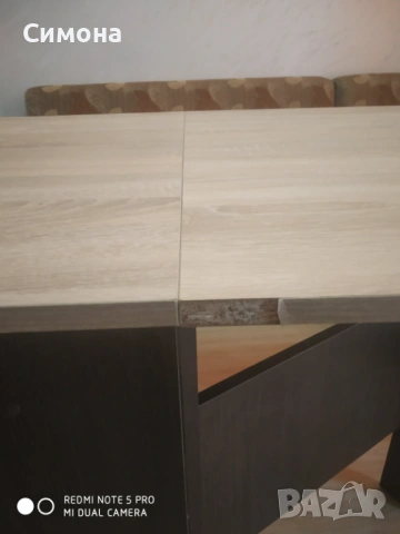 Разтегателна трапезна маса, снимка 5 - Маси - 53681822