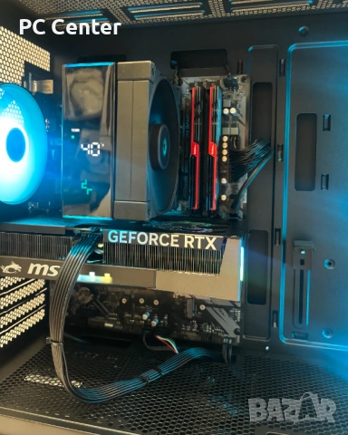 Геймърски компютър AMD Ryzen 7 5700X, RTX 5060 Ti 8GB, 16GB ram, снимка 3 - Геймърски - 53471836