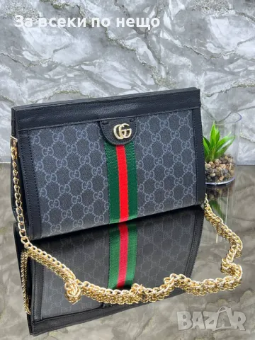 Gucci Дамска Чанта Гучи - Налични Различни Цветове Код D2175, снимка 2 - Чанти - 49425635