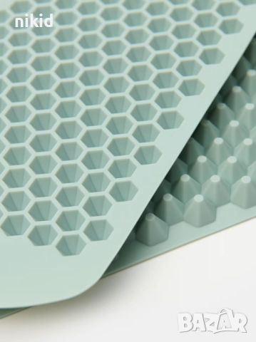 Малки капси пчелна пита килийки пирамиди силиконов молд форма фондан шоколад гипс , снимка 2 - Форми - 52449585